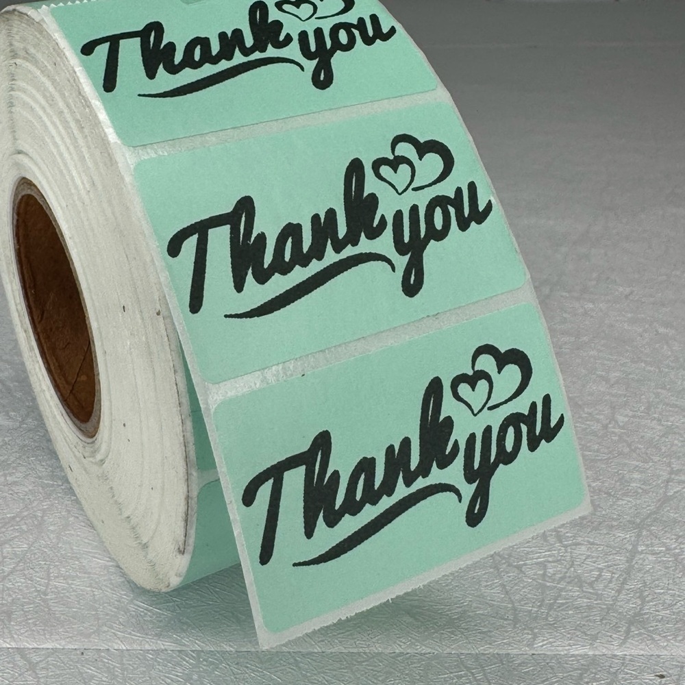 Thank You Stickers for Small Business | 100 Self-Adhesive label sticker - Picture 11 of 12